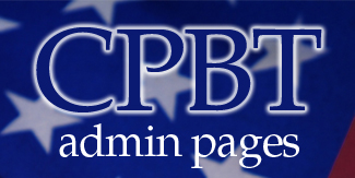 CPBT Admininstration Pages